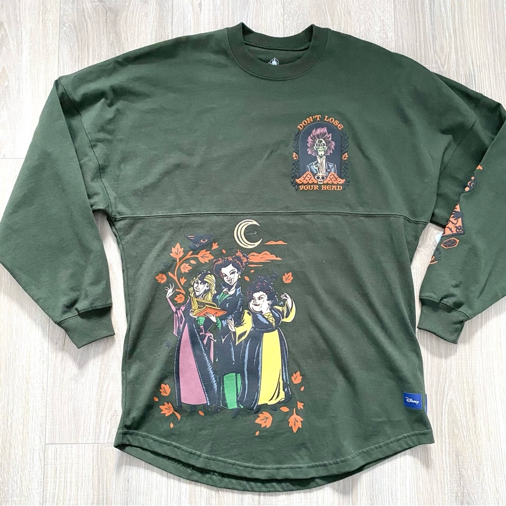 Disney Hocus Pocus 2 Spirit Jersey Sz XS